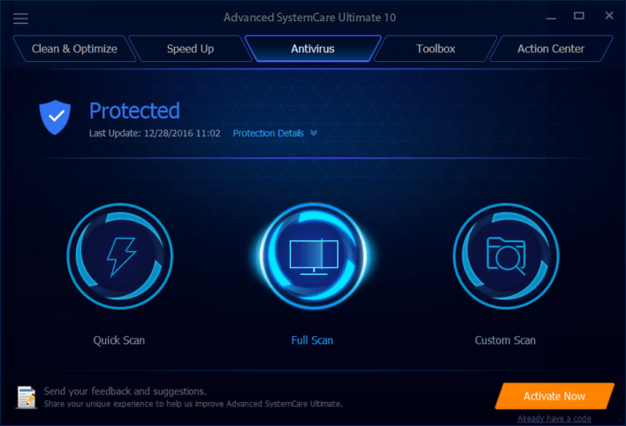 Advanced SystemCare Ultimate 11.1.0.72 Key With Crack Download